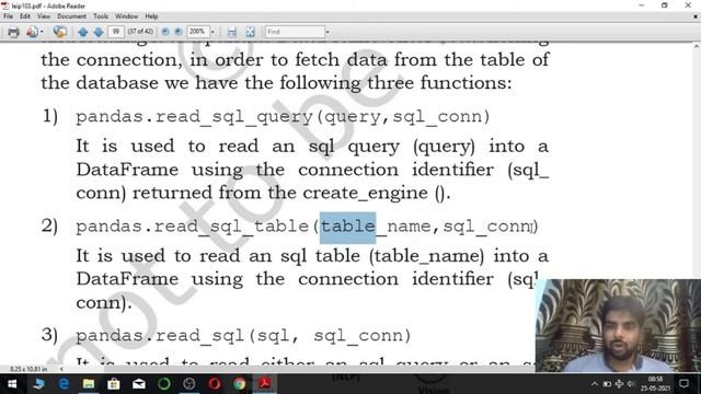 IMPORT AND EXPORT OF  DATA BETWEEN MYSQL AND PANDAS | read_sql, to_sql | Class 12 IP | DATA HANDLIN