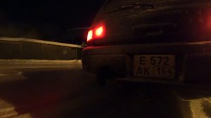 Subaru Forester sf5, выхлоп жесть громко, самый крутой выхлоп