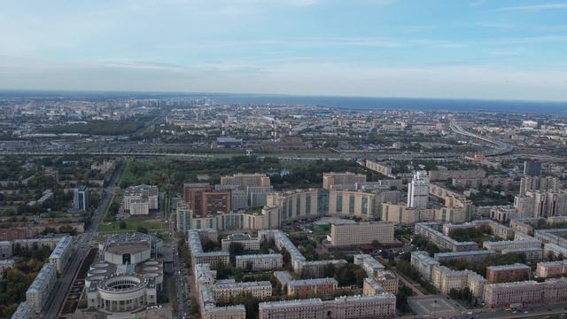 Осень с Птичьего полёта! Парк Победы город Санкт-Петербург! Лучшие места Моноколёсников! смотреть онлайн