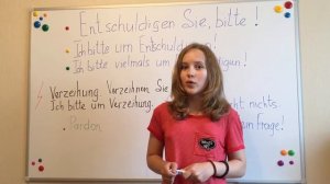 ЮНЫЙ УЧИТЕЛЬ НЕМЕЦКОГО ЯЗЫКА - КАК ПРАВИЛЬНО ИЗВИНИТЬСЯ НА НЕМЕЦКОМ ЯЗЫКЕ