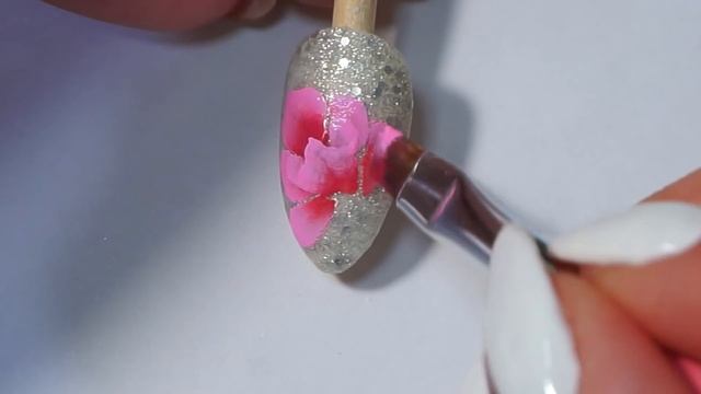 Китайская роспись. Как рисовать розу