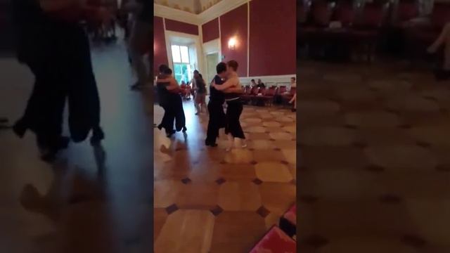 Dancing Milonga