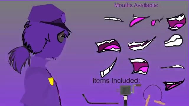 STICKNODES FNAF Vincent(PurpleGuy) |Check Description|