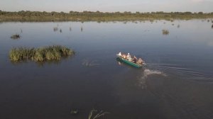 Дельта Волги, выход в Каспийское море.