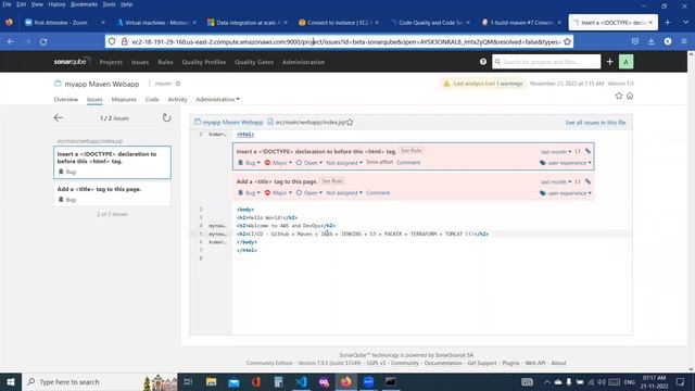 37-Sonarqube && JFrog Artifactory смотреть онлайн