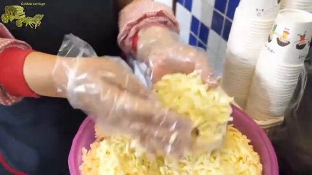 Корейские блинчики с сыром / cheese pancakes
