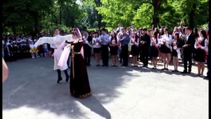 Осетинский танец. Хонга кафт