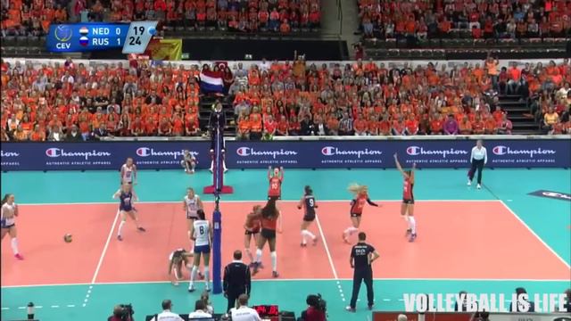 Волейбол / Женщины / Финал / Россия - Нидерла́нды / Европейский Олимпийский отбор 2016