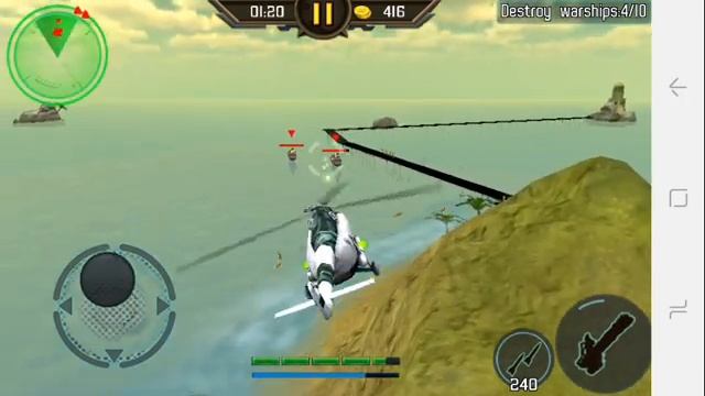 how to helicopter Supper easy gunship strike 3D- Android game смотреть онлайн