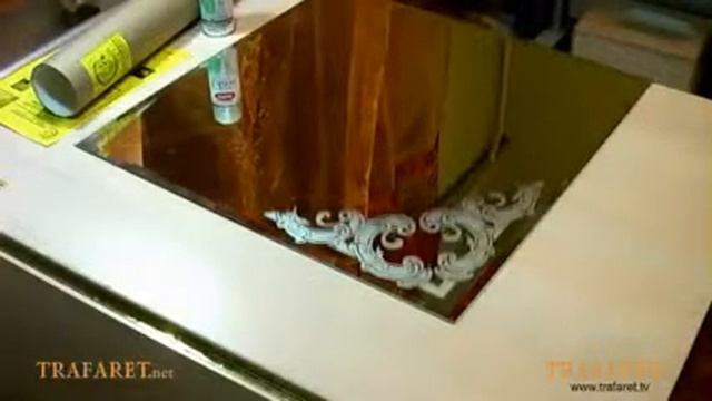 Мастер класс по матированию стекла