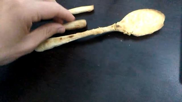 Ложка из теста съедобные столовые приборы DIY китайские палочки и ложки смотреть онлайн