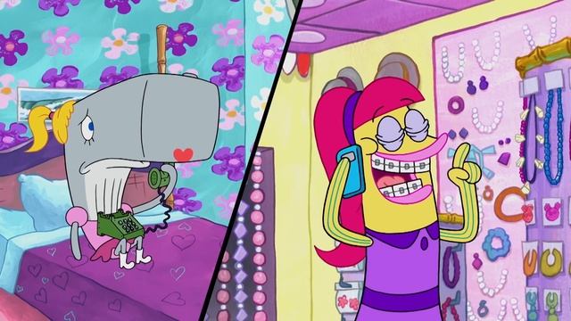 SpongeBob SquarePants | Pearl's First Job | Nickelodeon UK