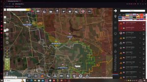 Обзор карты боевых действий Militarymaps Война на Украине за 3 сентября 2024 год.