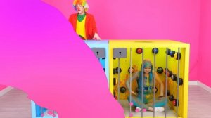 1000 загадочных кнопок и только одна тебя спасет Челлендж | Мистери Бокс от HAHANOM Challenge