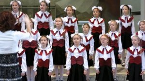 Хор "Веселые голоса" Г.Свиридов Утренняя песенка