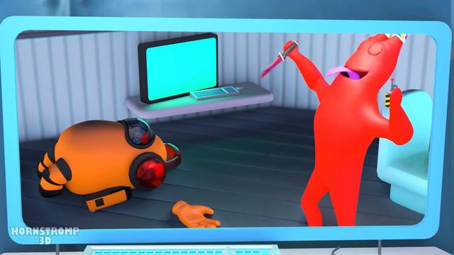 NAB NAB NEW IMPOSTOR! Garten of BanBan 2 Vs Among Us Animation смотреть онлайн