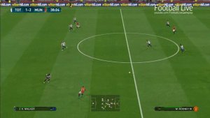 PES 2017 | Tottenham vs Manchester United | Free Kick Goal & Full Match | Gameplay PC