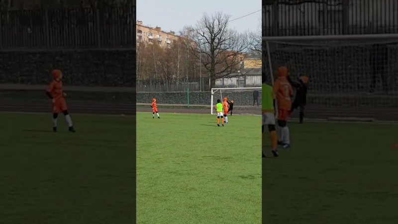 Ура - гооол⚽️!  #гол #футбол #детскийфутбол #футболист #ринус #матч #shorts