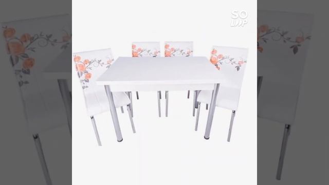 SELOO- MOBILA DE CALITATE , Set masa extensibila cu 4 scaune , Set 4 scaune de bucatarie piele eco смотреть онлайн