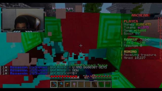 Minecraft- ArcherMC Prison Server Episode 14- Y Mine смотреть онлайн