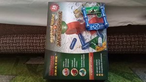 устройство для оповещения пожарной сигнализации, из детского конструктора "ЗНАТОК".