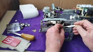 JANOME  QC 6260. Первый опыт обслуживания швейной машины такого класса.