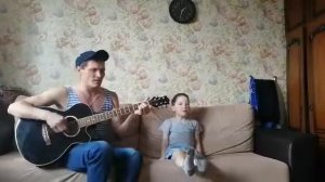 Отец с сыном поют!