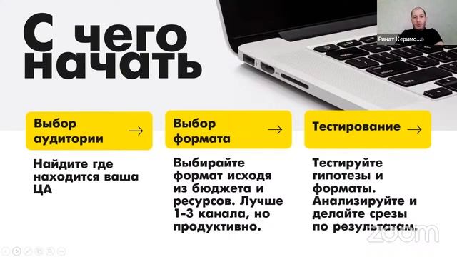 ЭКСПЕРТЫ. Керимов Ринат. Performance-маркетинг для кратного роста малого бизнеса смотреть онлайн
