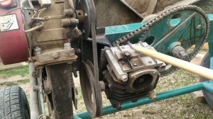 Установка 4-х тактного мотора на бетономешалку.  Главный секрет.