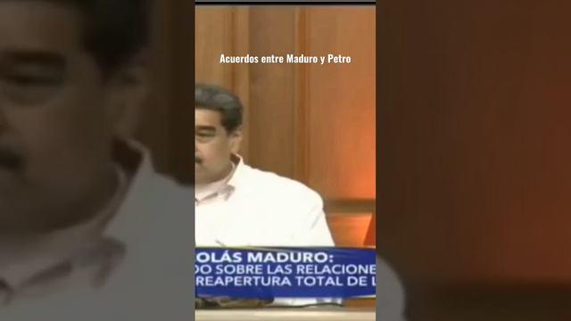 Acuerdos entre Maduro y Petro el día de hoy 01/11/2022#maduro #gustavopetro #venezuela #colombia