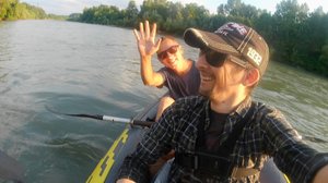 Сплав по реке Белая, Майкоп - Ханская (20км) каяк Intex Explorer К2