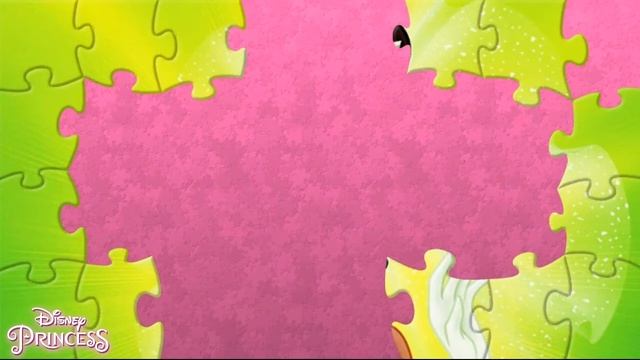 Принцессы Дисней. Собираем пазлы с принцессой Тианой. Puzzles the Princess and the Frog