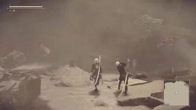 Nier Automata Second  Boss fight смотреть онлайн
