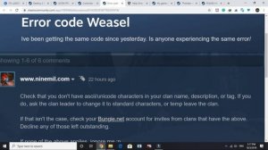 Destiny 2 Shadowkeep Weasel Error Code FIXED | Quick Guide 100% WORKING