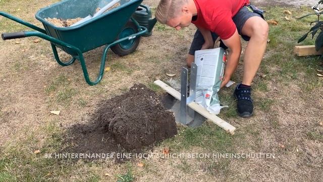 H-Pfosten-Anker einbetonieren смотреть онлайн