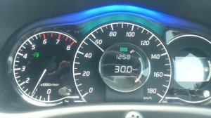 日産ノート　HR12DDR（DIG-S）　低燃費走行 - NISSAN NOTE E-12 mile