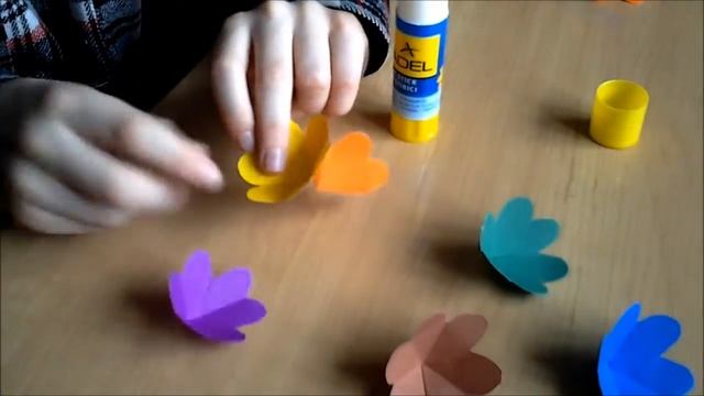 Делаем киригами. Цветочная композиция к празднику смотреть онлайн