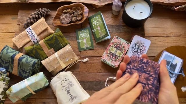 Roots and Wings Oracle Deck, 2022-2023 updates, with creator Kat Ryalls смотреть онлайн