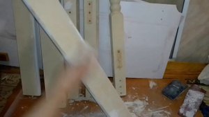 Переделка старой деревянной кровати, часть 2