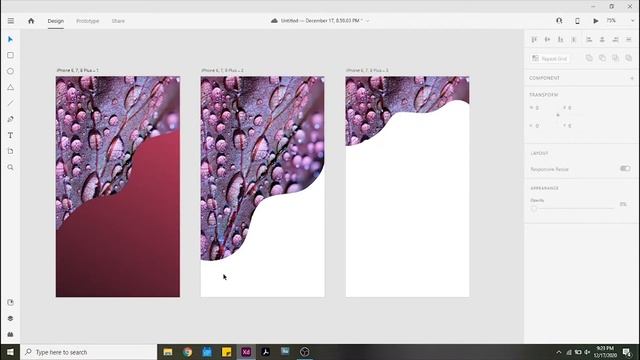Animate Mask with Shape in Adobe XD смотреть онлайн
