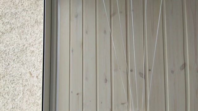 Отделка балкона и покрытие белой пропиткой! смотреть онлайн