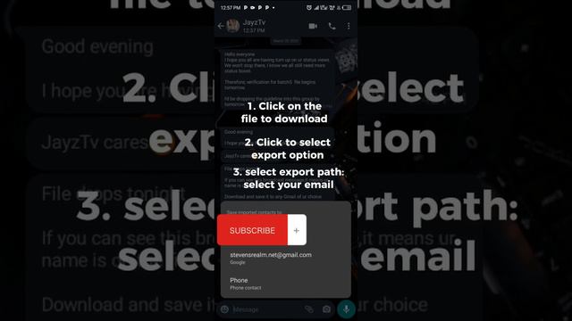 how to import contacts from a vcf file on Android #vcf #whatsappcontact #whatsappstatus #contactgai смотреть онлайн