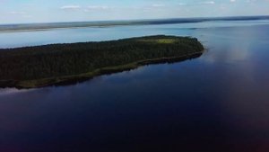 Озеро Глубокое. Съёмки с квадрокоптера