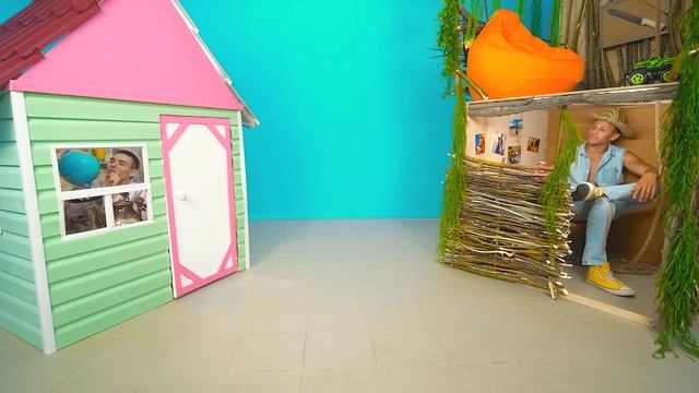 Секретный Домик Под Кроватью | Мачо против Ботана Челлендж от RaPaPa Challenge смотреть онлайн