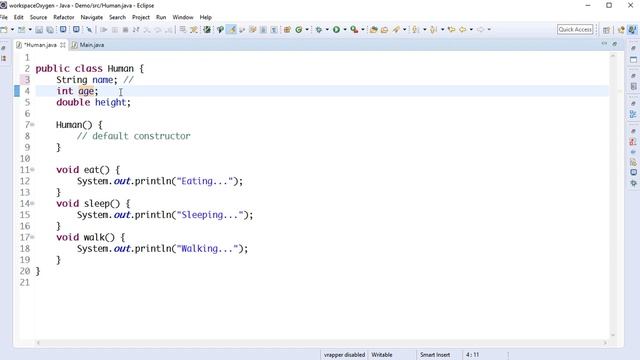 Java Class and Objects 5 - Multiple Constructors & Constructor overloading (Bangla)
