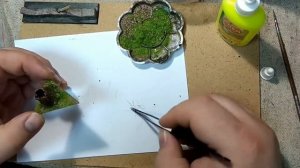 Работа с флоком. Одни из возможных вариантов. Без флокатора.