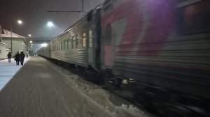 ЧС4Т-254 с поездом 016 Москва - Архангельск