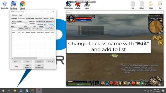 ProPresser - Background Key Presser (how to find protected "class name" in games) смотреть онлайн