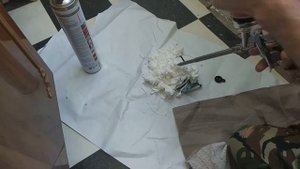 Як промити пістолет від піни, зняття балона з піною. Как снять балон и промыть пистолет от пены.