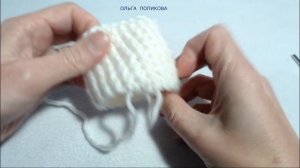 Урок № 21 Узор "крестики" Вязание крючком
